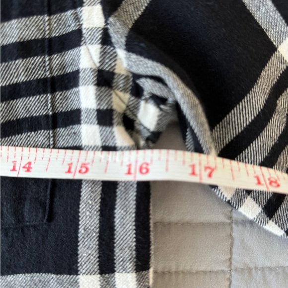 H&M L.O.G.G. Plaid Short Sleeves Unisex Collared Top Shirt - Picture 5 of 5